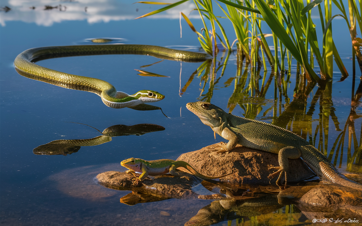 10 animals that live in lakes