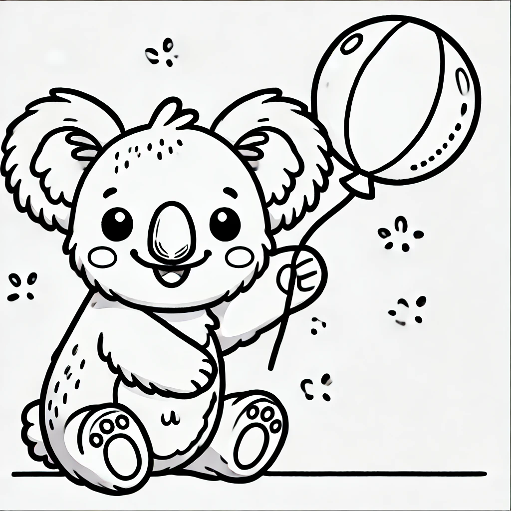 How to Draw a Cute Koala